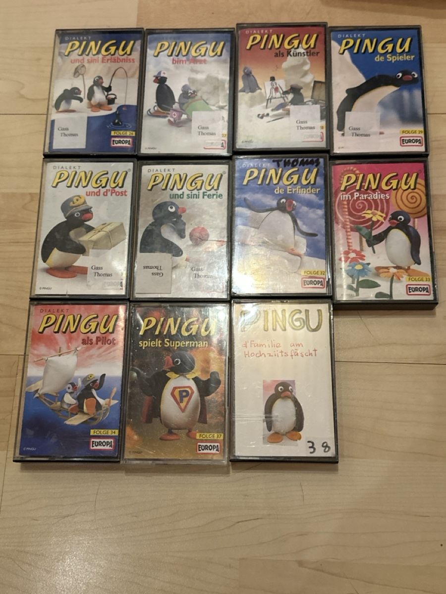 Musicassette: Pingu Kassetten, 13 Stück – Usato da Othmarsingen venduto da Crallthene98