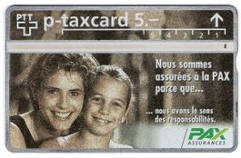PAX Versicherung (fr) - seltene Firmen Taxcard