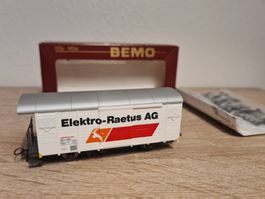 Bemo 2283 136 Güterwagen Elektro-Raetus H0m