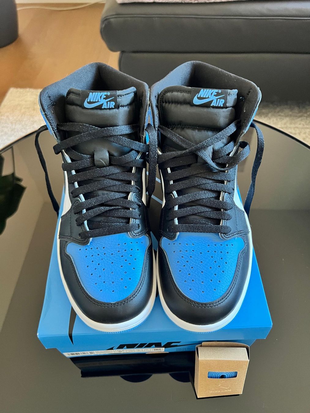 Jordan Scarpe da uomo: Air Jordan high, university blue, Gr. 42 – Nuovo e nell'imballaggio originale da Winterthur venduto da Linda1203 4