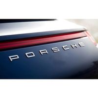 Porsche Rear Logo Silber Heckemblem  911/981/Macan/Panamera