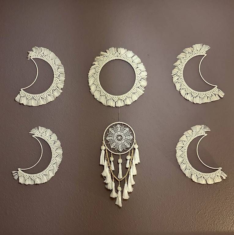 Tutte le decorazioni: Lot décoration murale bohème macramé  – Usato da Onex venduto da minttea_sakura