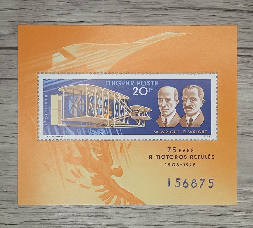 E35 Bloc Timbre Hongrie 1979 Theme Aviation (Gebraucht) in für CHF 0.65 ...