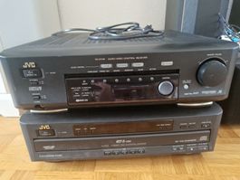 JVC Stereoanlage RX-5THr + DP-MF5 + Lautsprecher