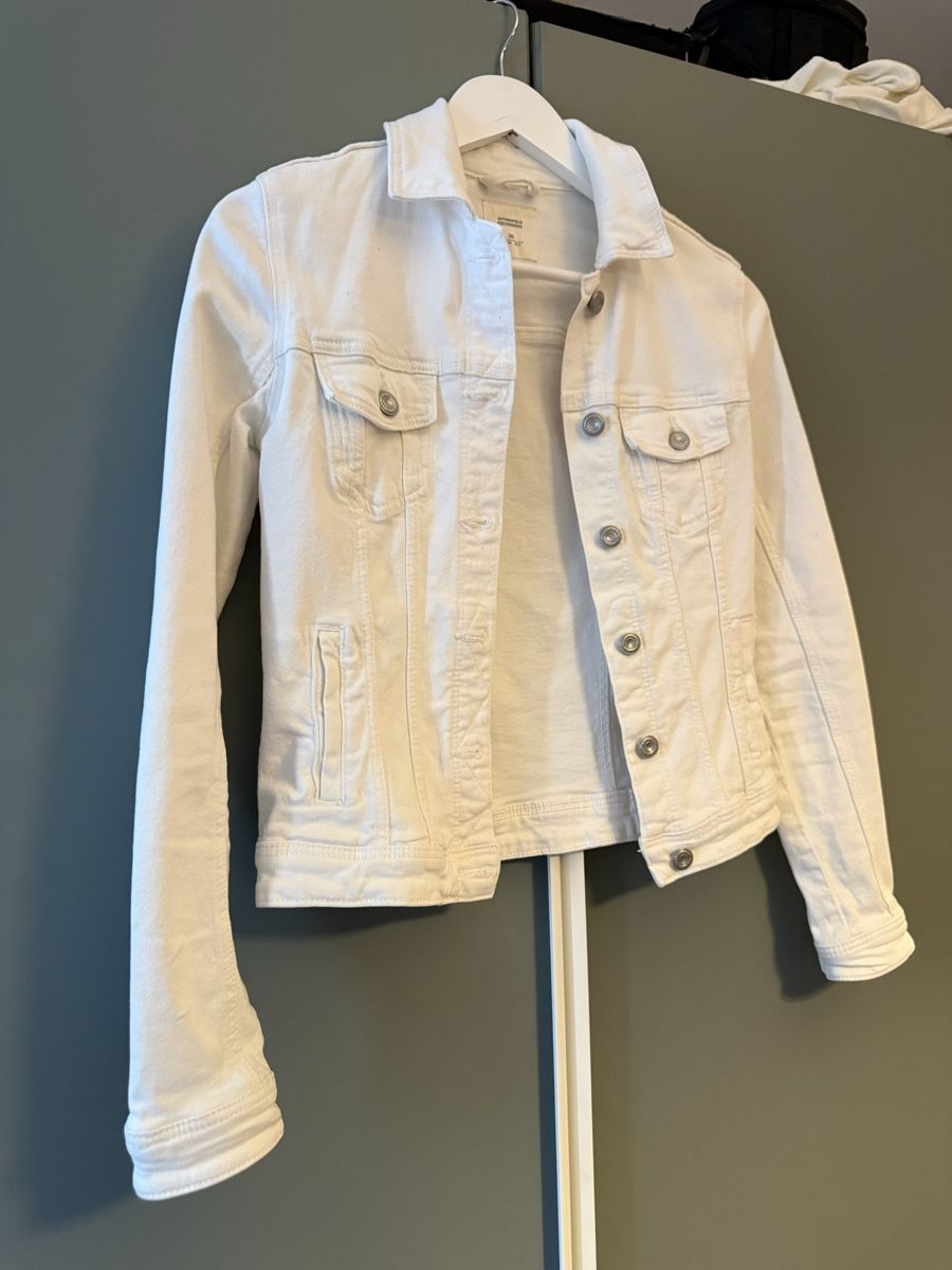 Giacche: Veste en jean Springfield blanc – Usato da Lausanne venduto da pir_q2jw 1