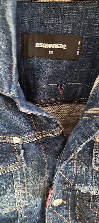 Vestes: NEU! Dsquared2 Kick Ass Jeansjacke, Gr. 44 – D'occasion à Hombrechtikon par goe_f996 1