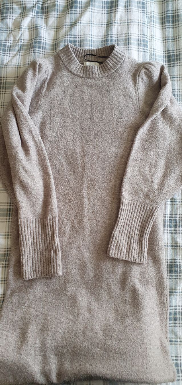 H&M Vestiti: H&M Mama Strickkleid, beige, Gr. S – Usato da Bern venduto da fede736