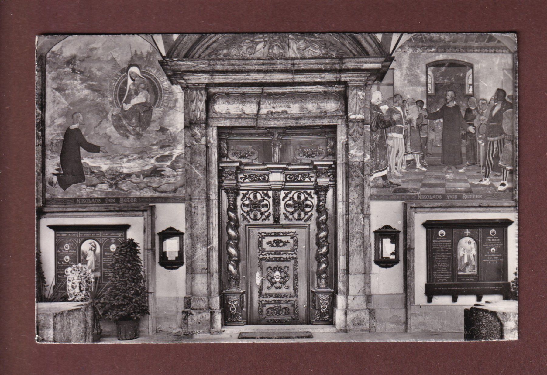 Ansichtskarten: SACHSELN - Wallfahrtskirche – Gebraucht aus Pully von nicecards-shop