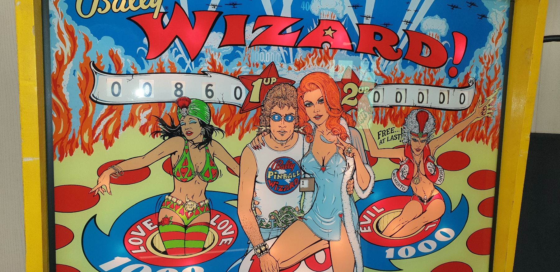 Flipperkästen: WIZARD Bally 1975 – Gebraucht aus Heiligenschwendi von Flipperbude 2