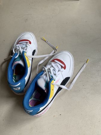 Puma Cali Women's White Sneakers, Size 38