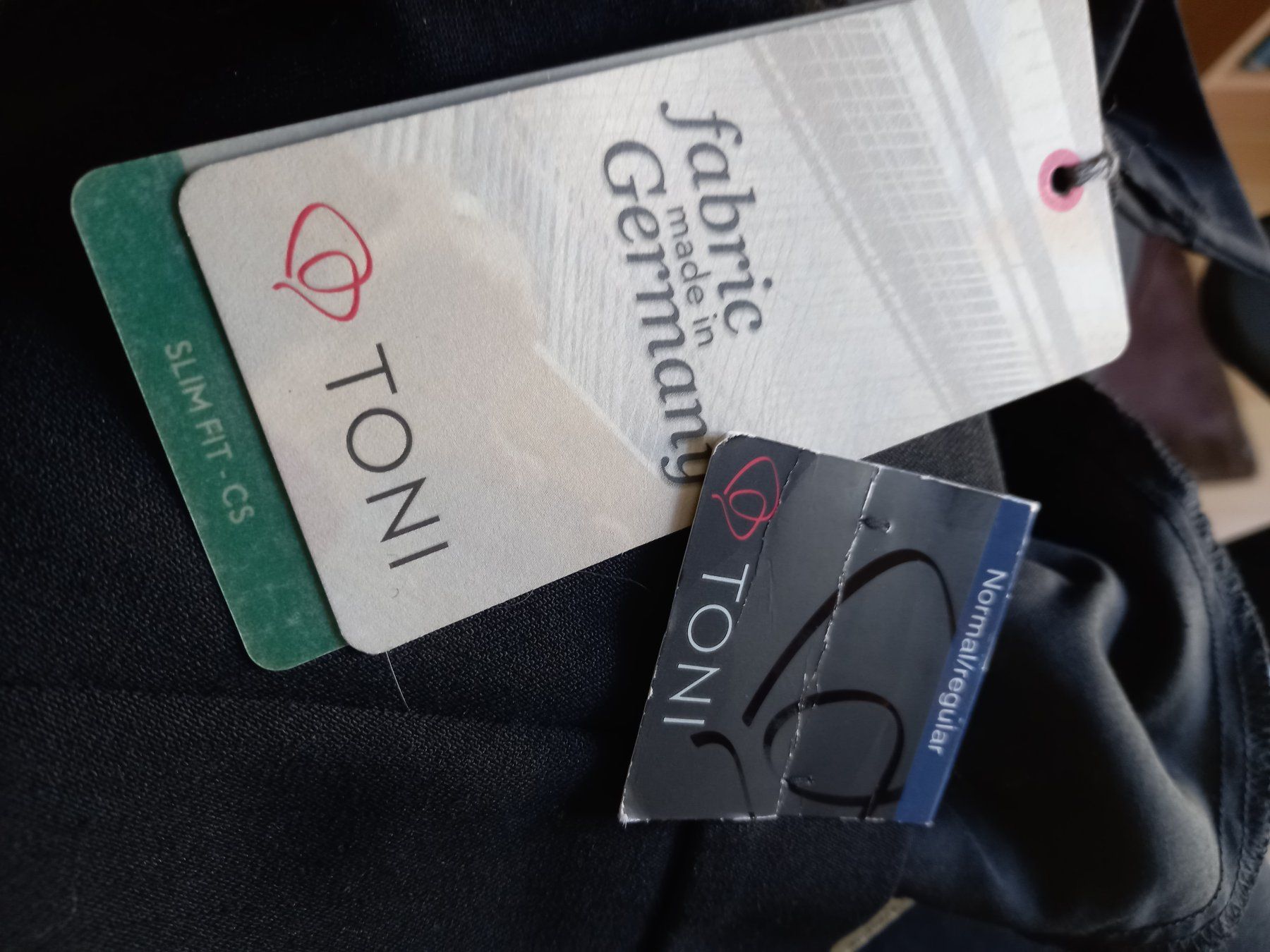 Pantaloni: Damen Hose Schwarz neu Toni – Nuovo e nell'imballaggio originale da Solothurn venduto da sweyla21 4