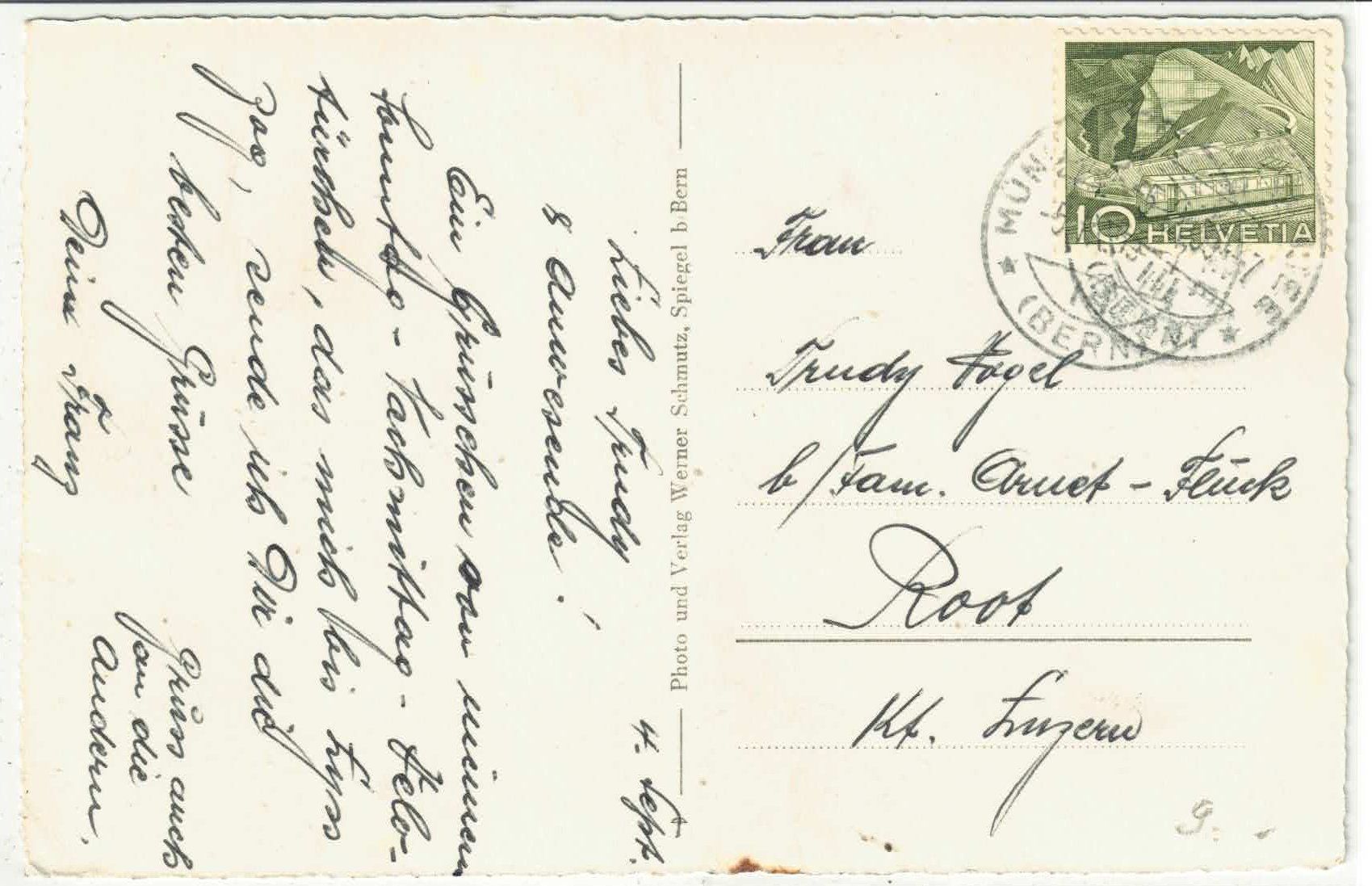 Cartoline postali: Schüpfen - Kirche – Usato da Ettingen venduto da Kartenplanet 1