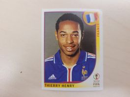 Thierry Henry Panini FIFA WM 2002 Sticker - Top Zustand!