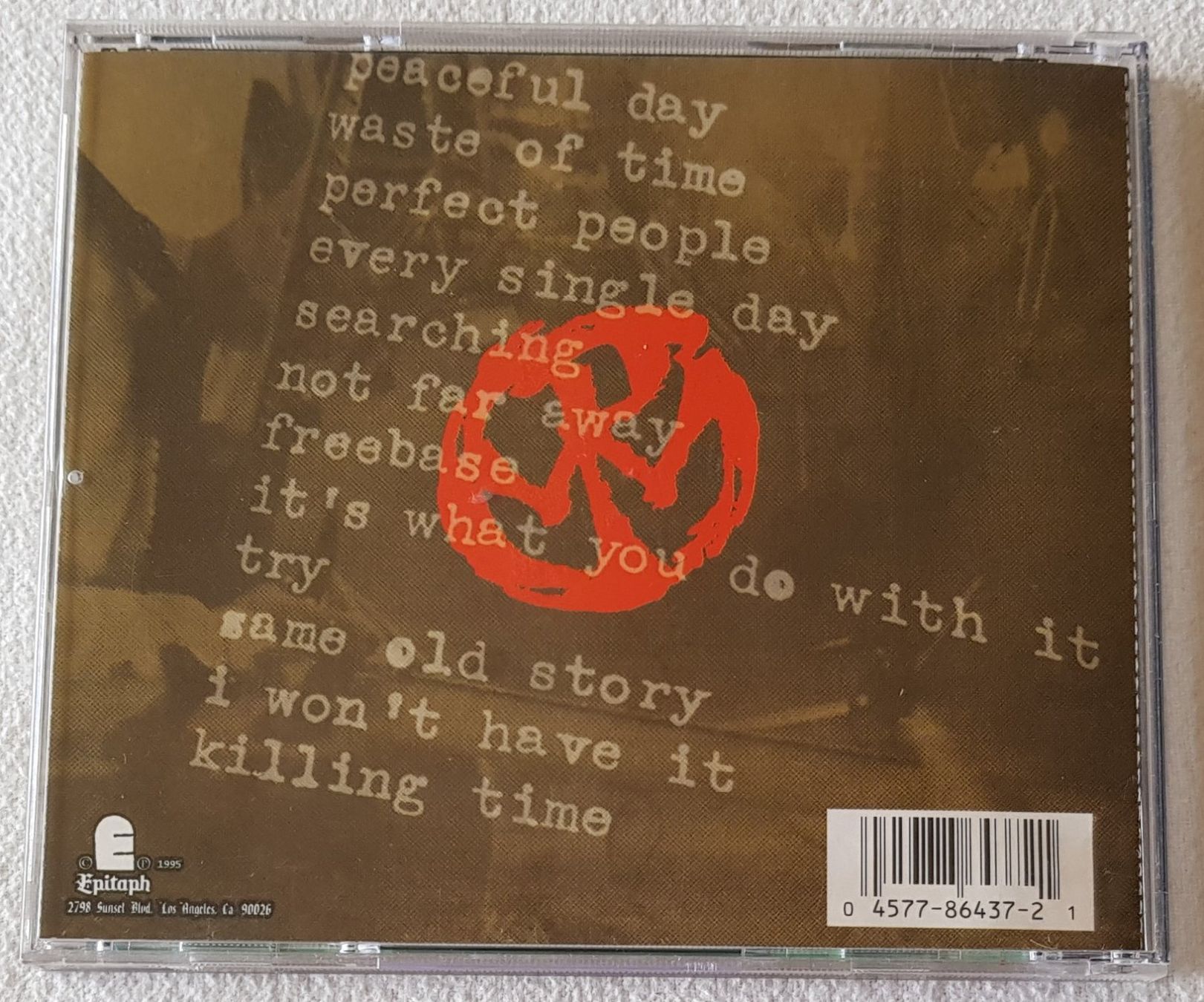 CD: Pennywise – About Time - CD - 1995 - US First Press – Usato da Uster venduto da Zardodel 1
