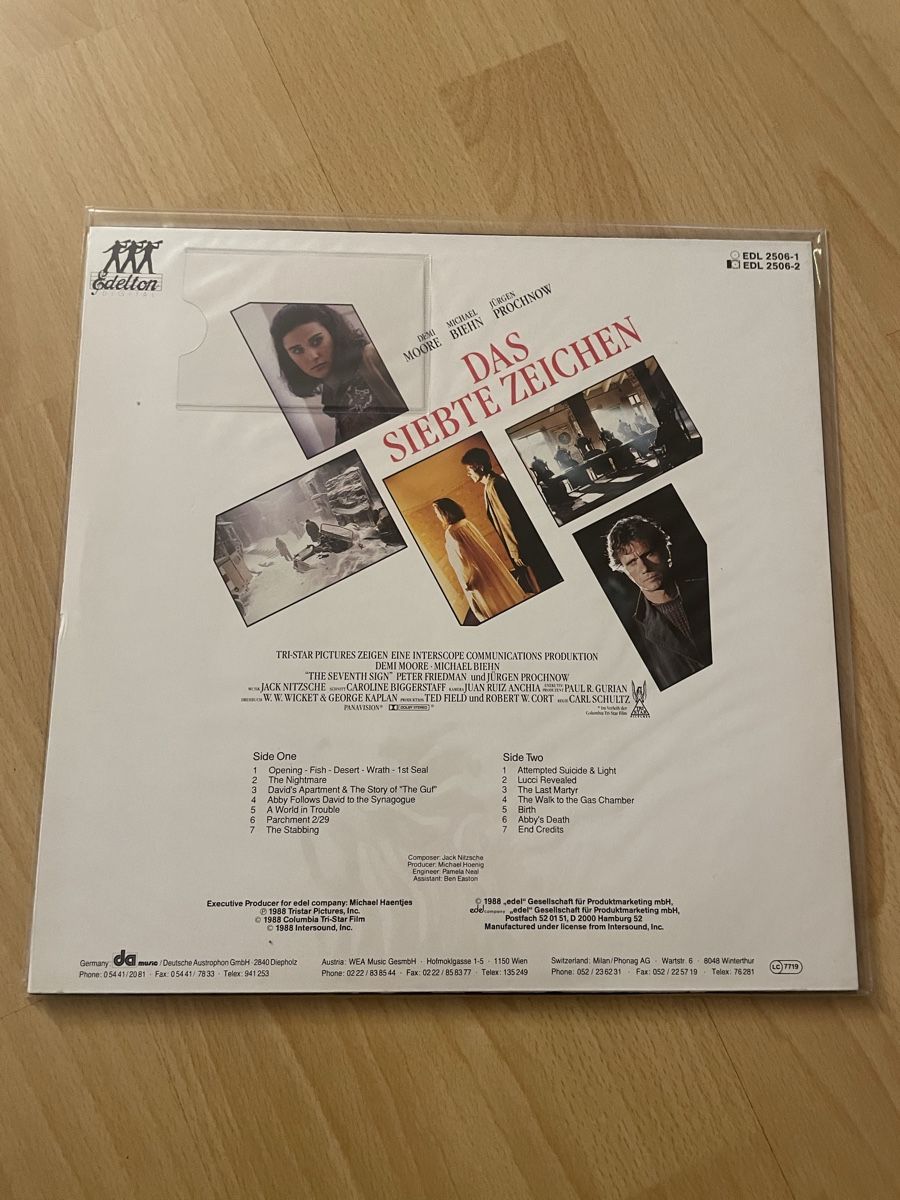 Vinyles: Das Siebte Zeichen - Jack Nitzsche – D'occasion à Hombrechtikon par baersandro 1