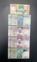 5 Banknoten Seychellen, ungefaltet