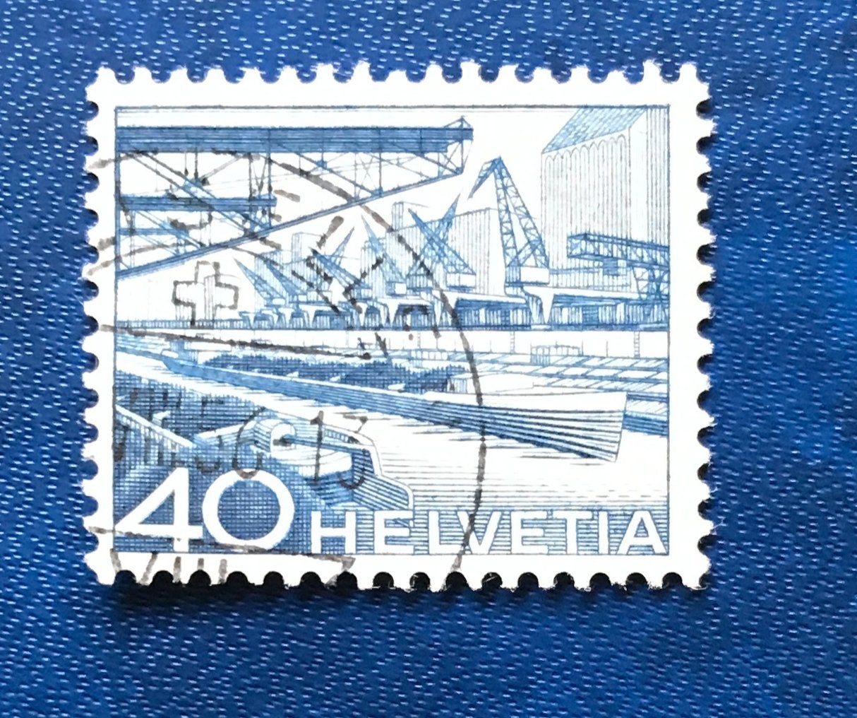 Tutti i francobolli: Nr.305 Technik und Landschaft GESTEMPELT     – Usato da Aarau venduto da Billa007