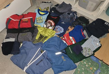 Kleiderpaket Jungen Grösse 110 - 116
