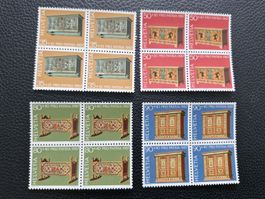 Pro Patria 1987 Viererblock komplett postfrisch Top Zustand