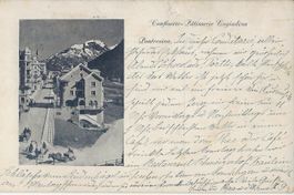 Pontresina, Confiserie Engiadina, 1912