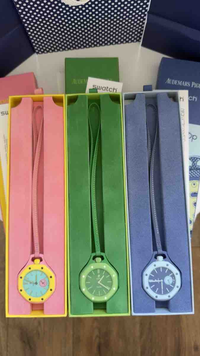 Swatch Orologi: AP x Swatch Kollektion neu – Nuovo (secondo la descrizione) da Basel venduto da rup_r2m2