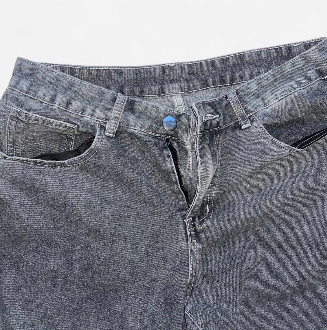 Jeans: Jeans flare gris, taille M – Usato da Châtillon JU venduto da rya_bl75