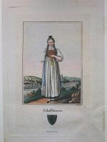 Schaffhausen Tracht und Ansicht