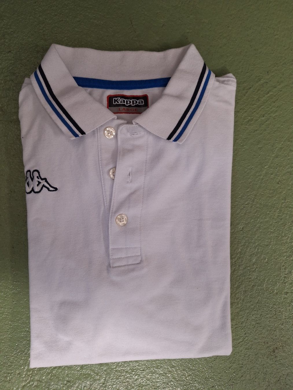 Kappa Magliette Polo: Poloshirt weiss – Usato da Niederglatt ZH venduto da Bobsli 2