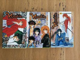 Mangas Kenshin de 1 à 3
