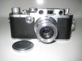 Leica IIIf red dial, sehr guter Zustand