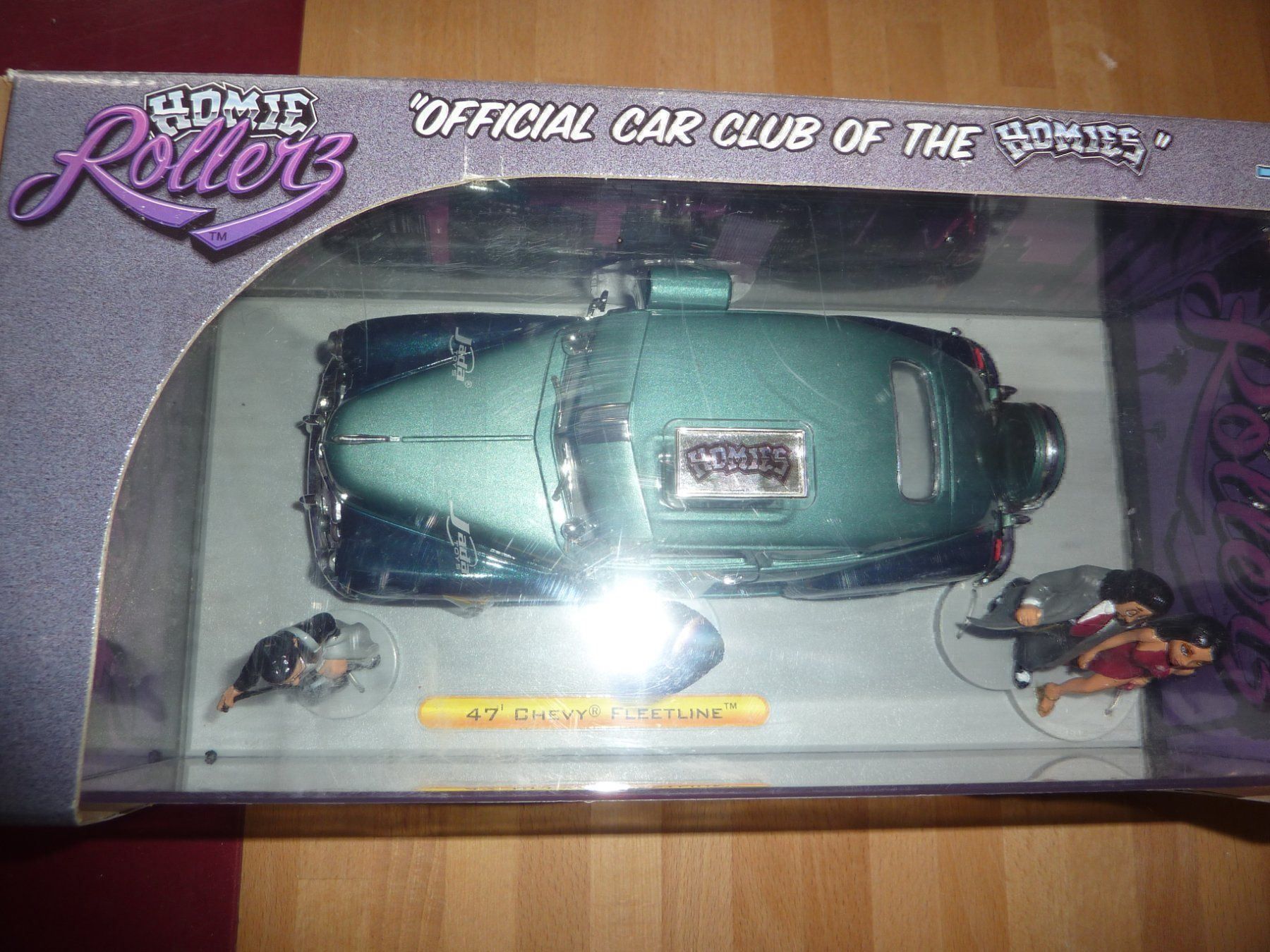 Chevrolet Modellini d'auto: 47 CHEVY FLEETLINE – Nuovo e nell'imballaggio originale da Balsthal venduto da bouteliee