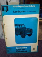 Landrover Reparaturanleitung Querschnitt Oldtimer Rarität