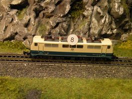 Elektrolokomotive DB 111 001-4 gebraucht guter Zustand (08)