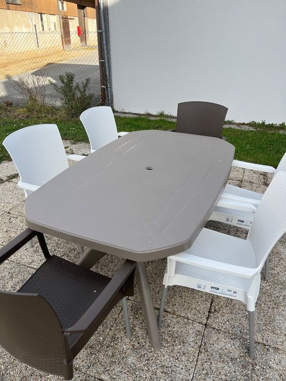 Housse En Polyester Pour Table Et Chaises De Patio Ravenna Par Classic Accessories 88 Po L Taupe Fonce 330620206