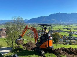 Bagger zum mieten