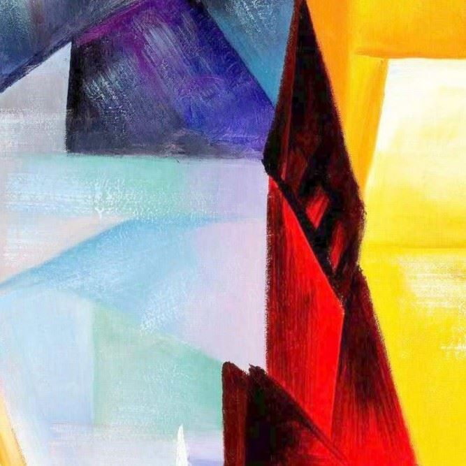 Riproduzioni & Creazioni: Abstrakt - Tag am Meer – Nuovo (secondo la descrizione) da Larnaca venduto da KunstDepot24 5