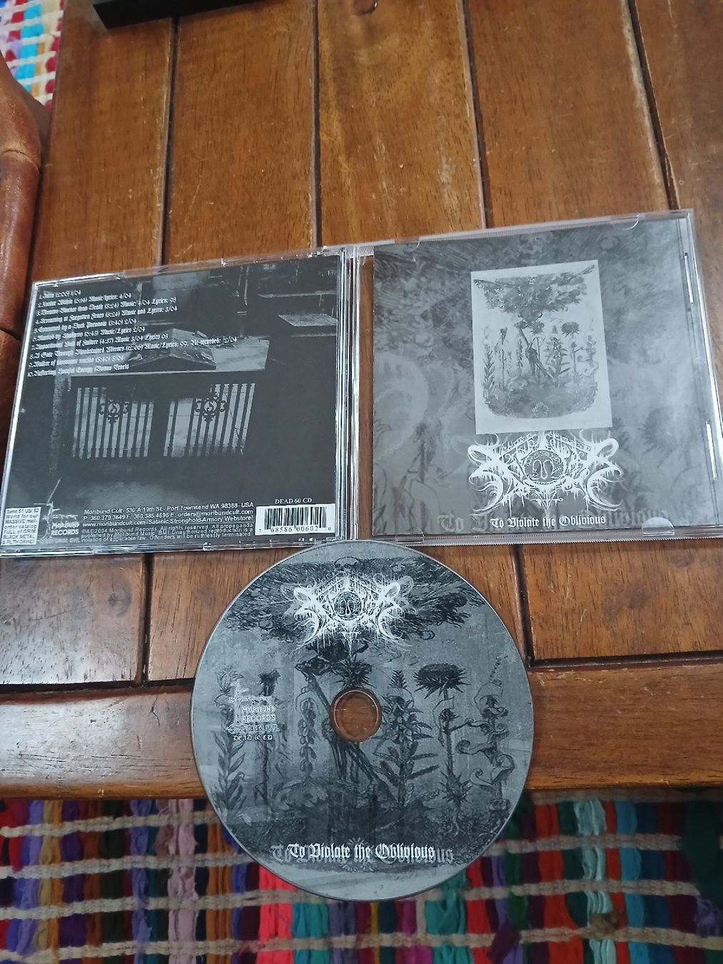 CD: xasthur- to violate... – Usato da St-Cergue venduto da VeganWarrior