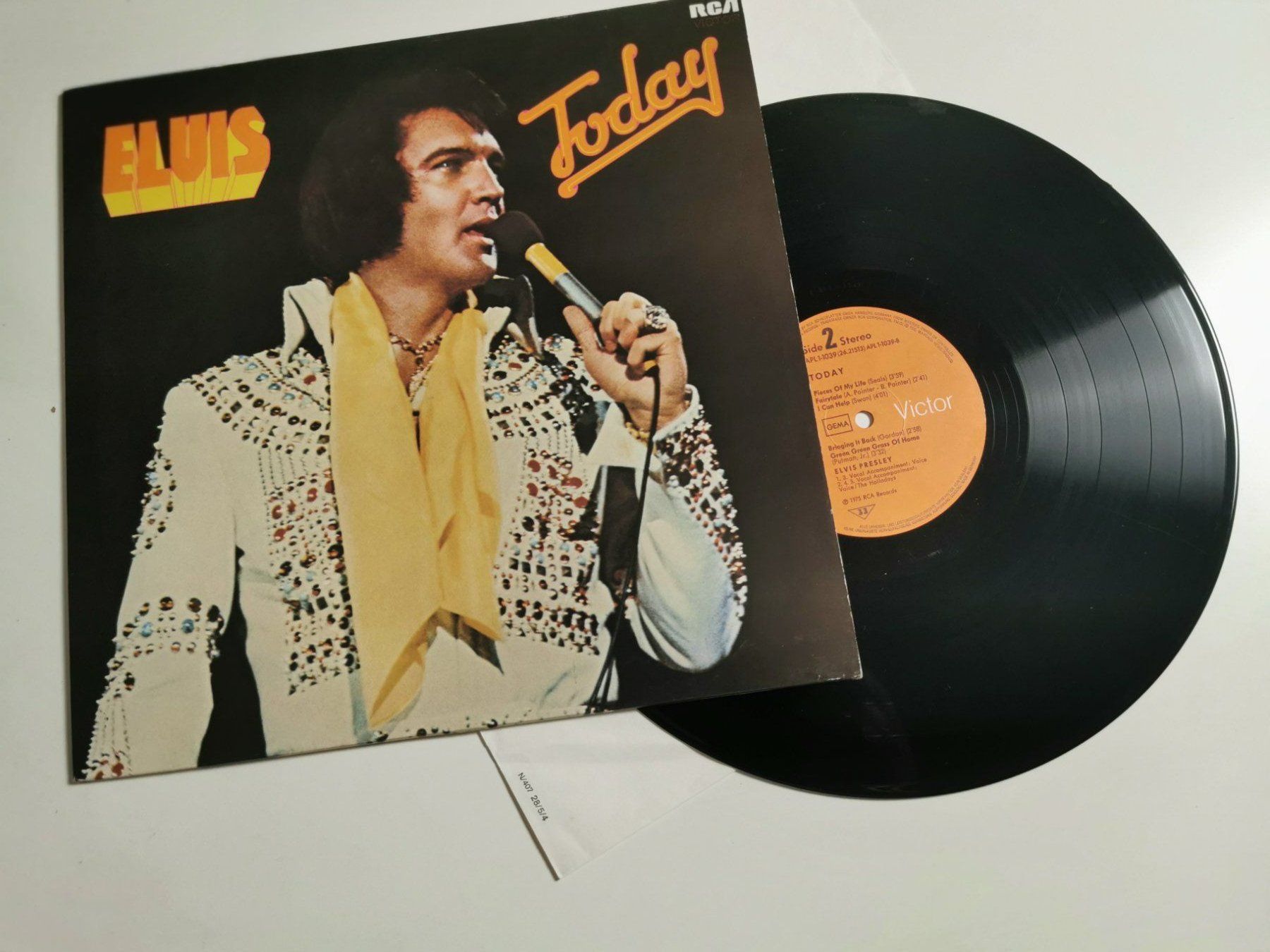 Dischi in vinile: Elvis Presley - Today – Usato da Grafenried venduto da Jukebox70