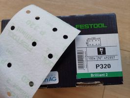 Schleifpapier Festool 80x133 Korn 320