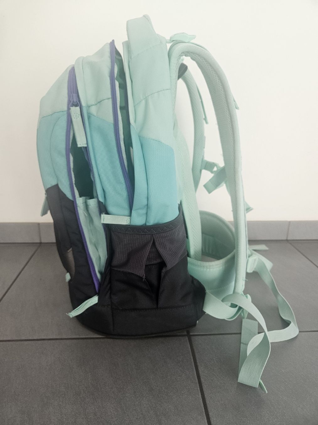 Satch Borse & Zaini: Satch Schulrucksack mint schwarz – Usato da Kölliken venduto da Ladina1986 1
