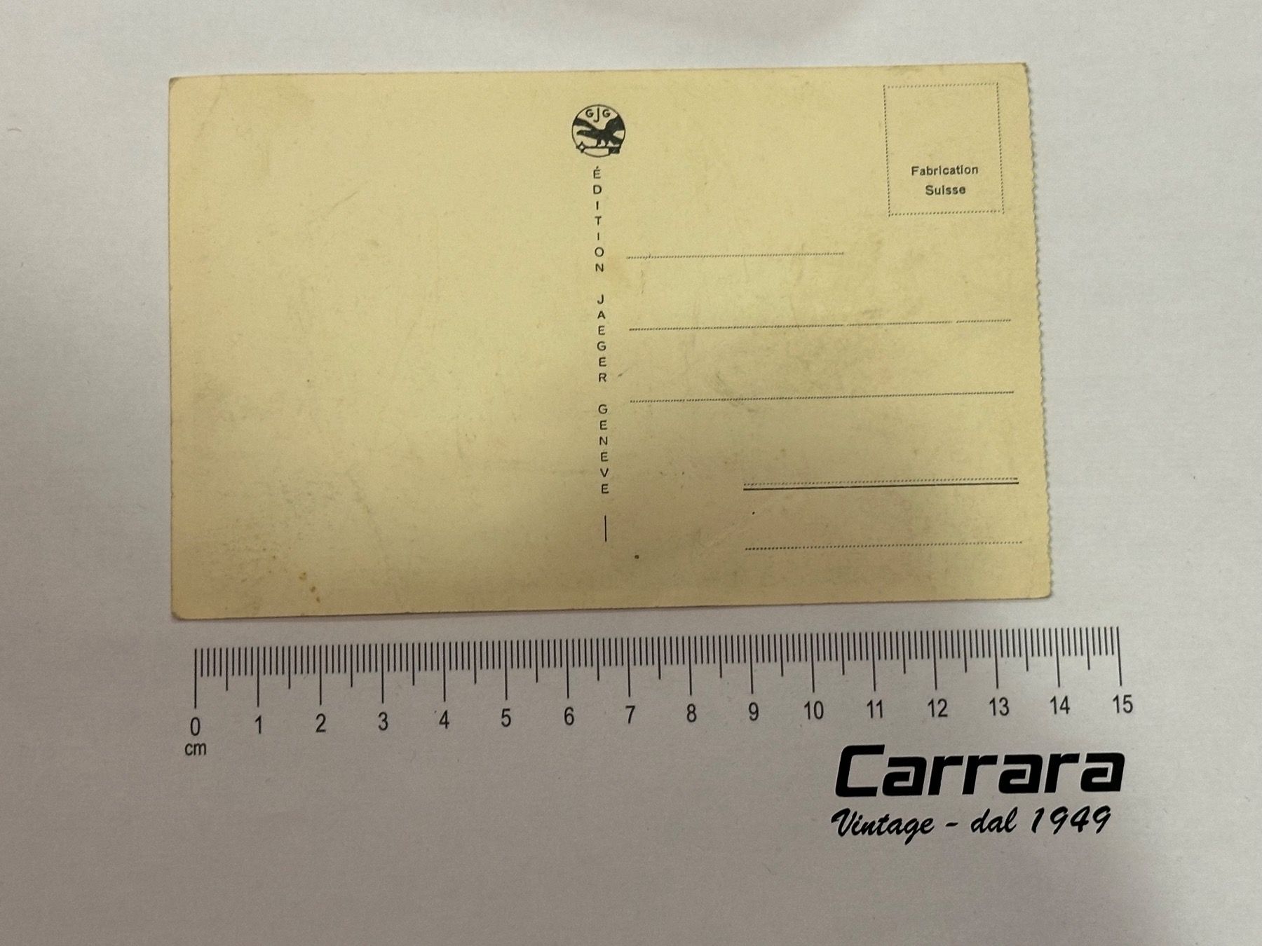 Cartoline postali: Postkarten Genève vu de Cologny – Usato da Chiasso venduto da Carrara-Modellismo 1