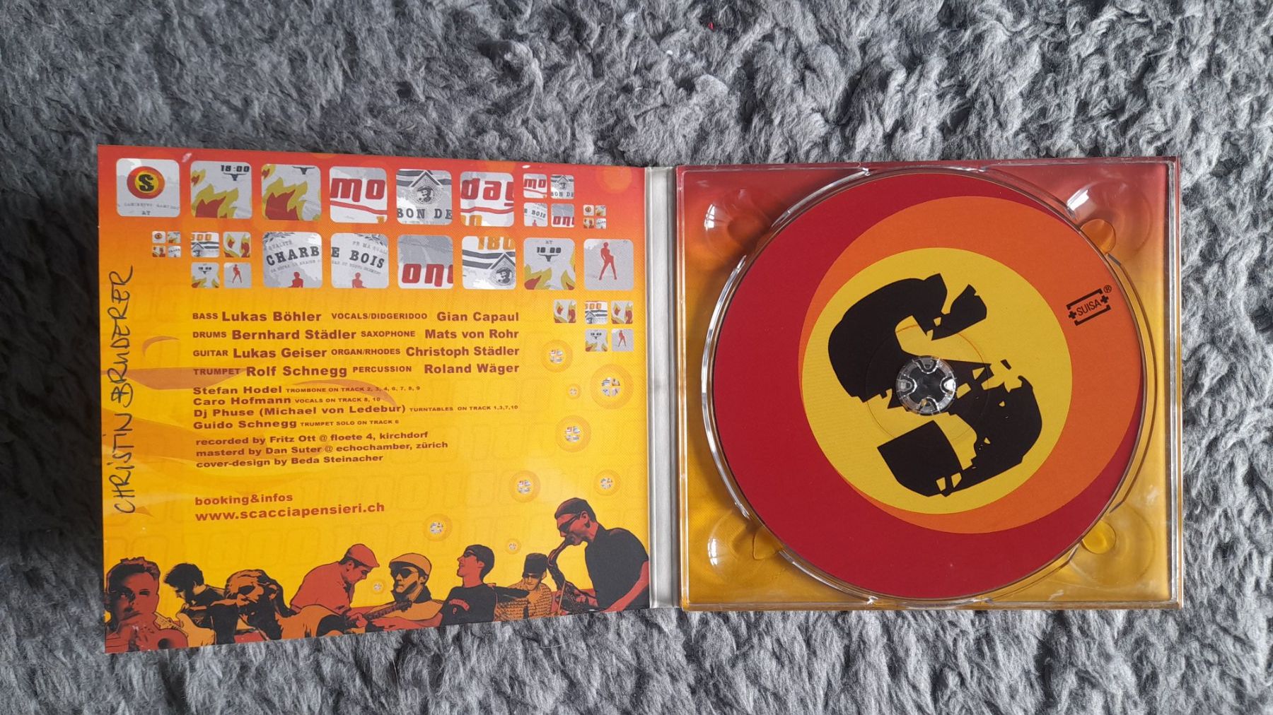 CD: SCACCIAPENSIERI     MONDAY 1800    CD – Usato da Wetzikon ZH venduto da Ramones01 2