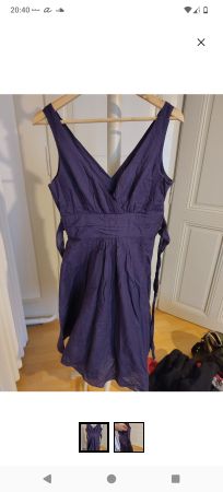 Kleid violett