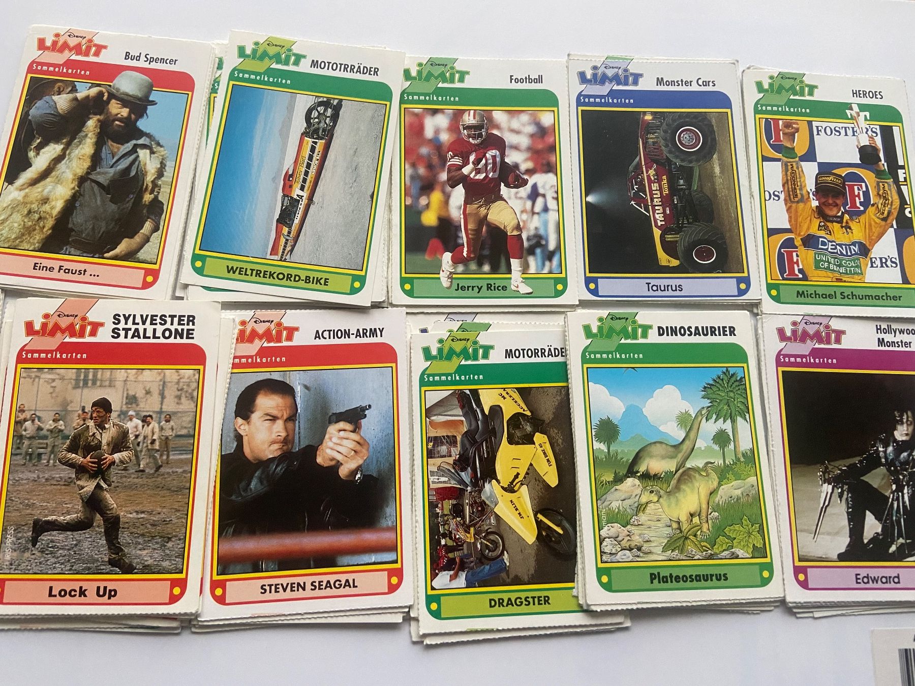 Carte collezionabili: Sammelbilder Limit Action Disney 106 Stk. – Usato da Hittnau venduto da Oracel