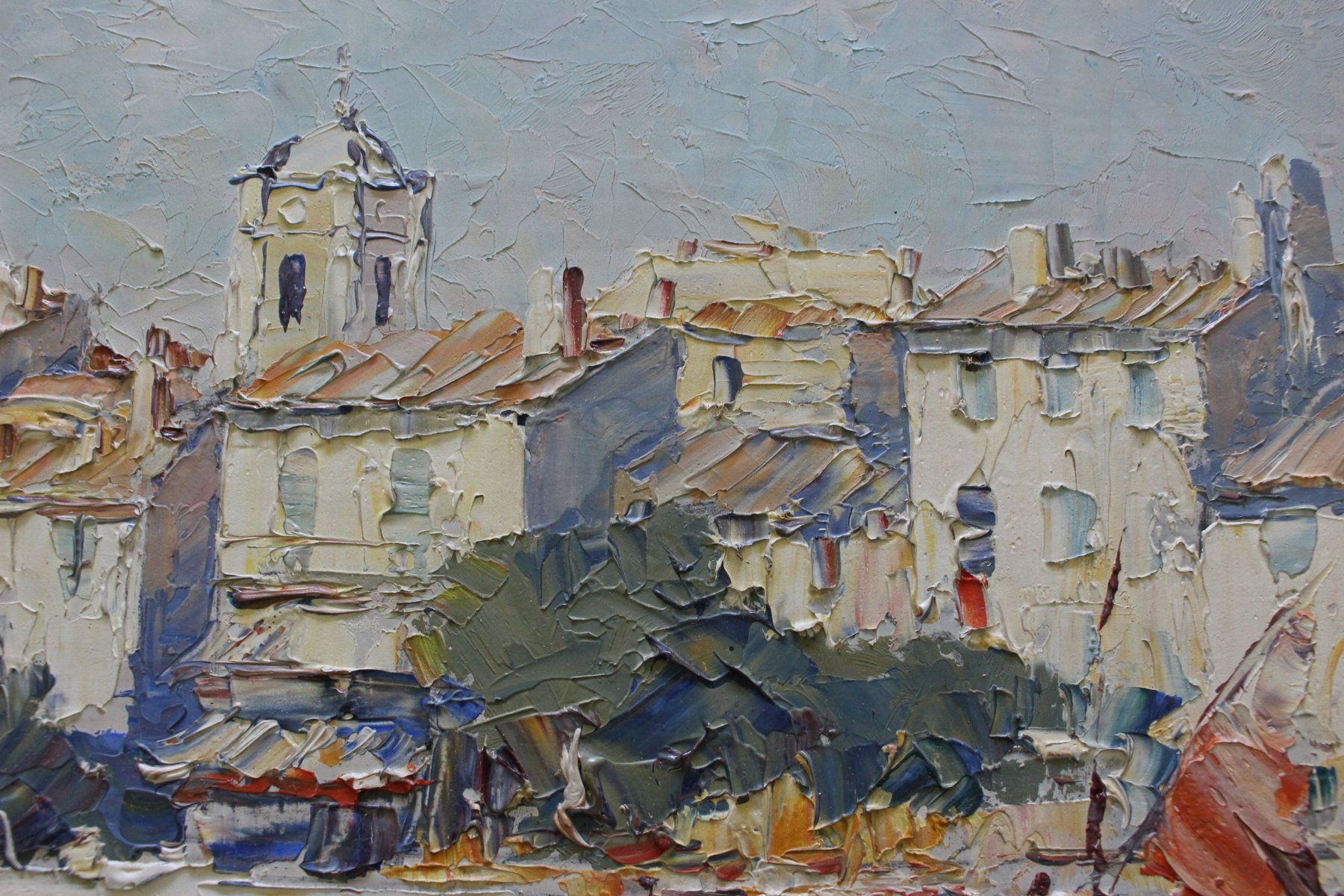 Dipinti: Port en Méditerranée – Usato da Fleurier venduto da Akvdt 2