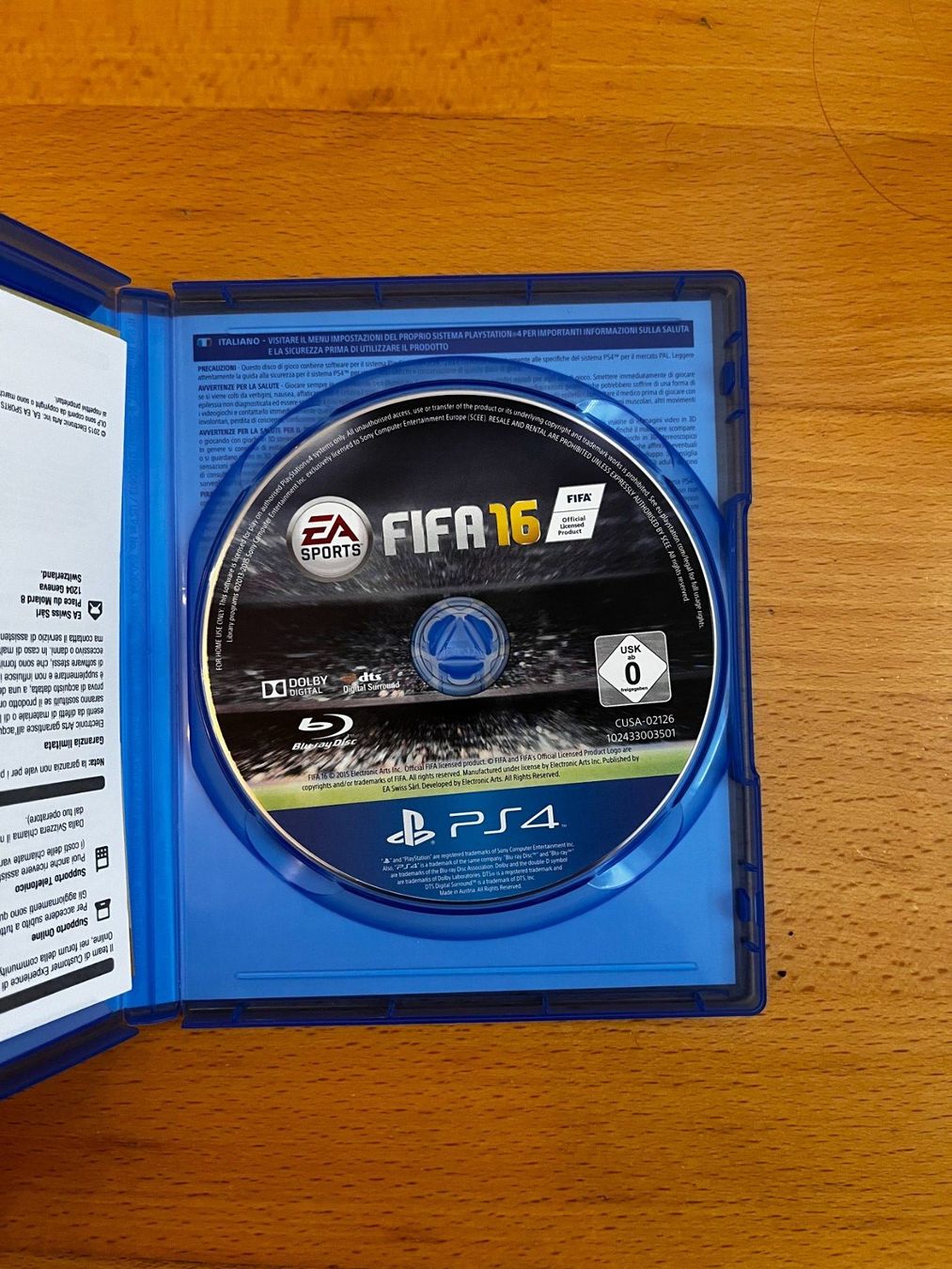 Giochi: PS4 Spiel Fifa 16 – Usato da Ruswil venduto da Mondstein247 1