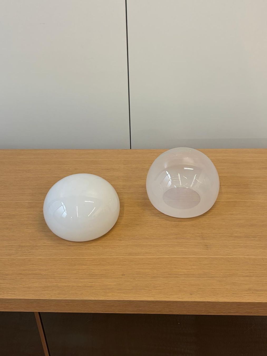 Kronleuchter & Deckenlampen: Globes de lampes en verre – Gebraucht aus Bevaix von Yves2046