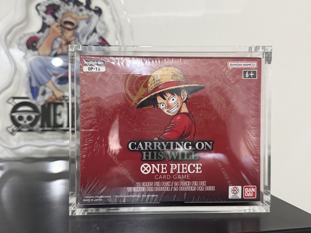 Bandai Carte collezionabili: Acrylic box case for booster box OnePiece English – Nuovo (secondo la descrizione) da Vacallo venduto da SeriousCollector92