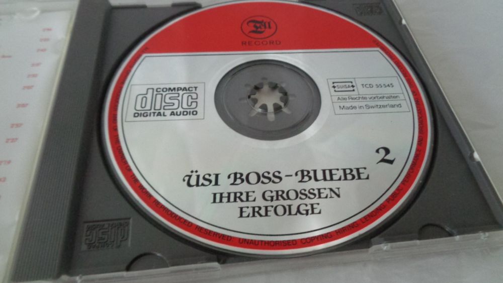 Üsi Boss Buebe / Ihre grossen Erfolge 2 / CD ab Fr. 4.- (Gebraucht) in ...