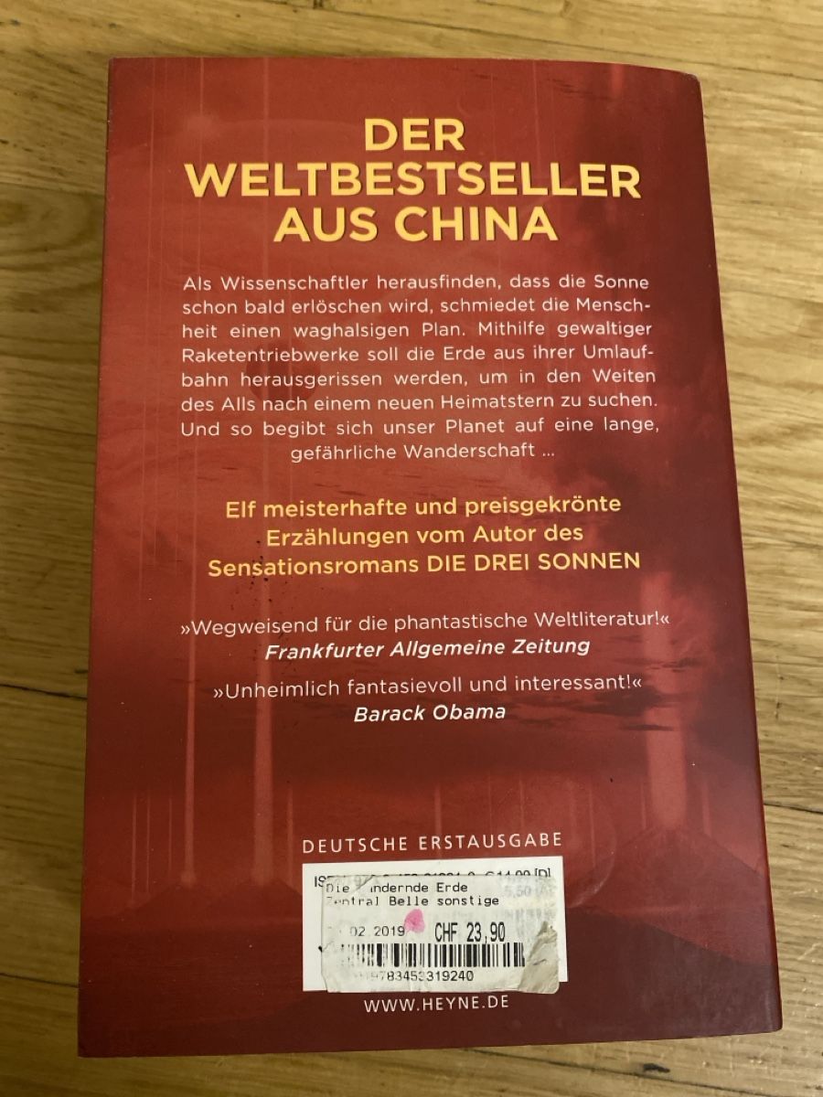 Libri: Cixin Liu, Die wandernde Erde – Usato da Schmerikon venduto da tam_k9vb 1
